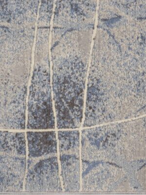 Somerset St74 Silver/Blue Rug