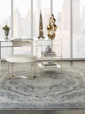 Starry Nights Stn05 Charcoal/Cream Rug