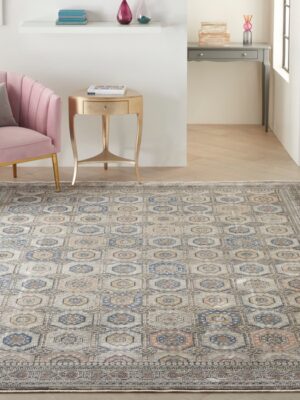Starry Nights Stn09 Grey/Navy Rug