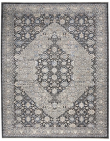 Starry Nights Stn11 Grey/Blue Rug