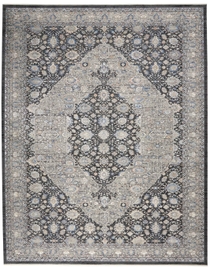 Starry Nights Stn11 Grey/Blue Rug