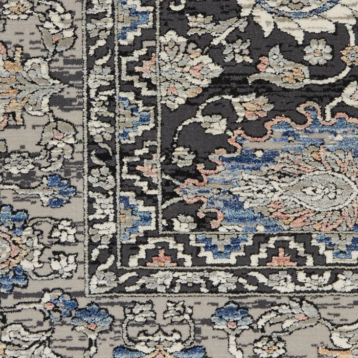 Starry Nights Stn11 Grey/Blue Rug