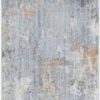 Abstract Hues Abh01 Grey/Blue Area Rug