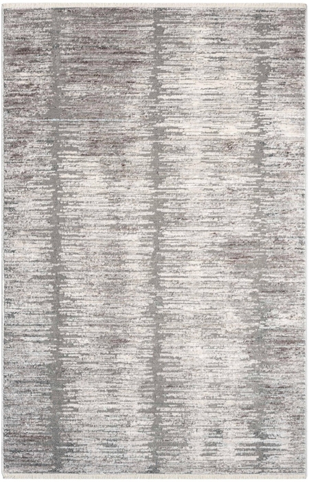 Abstract Hues Abh03 Grey/White Area Rug