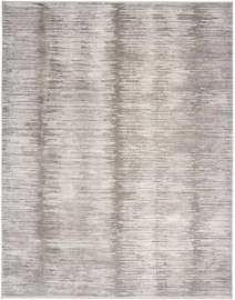 Abstract Hues Abh03 Grey/White Area Rug