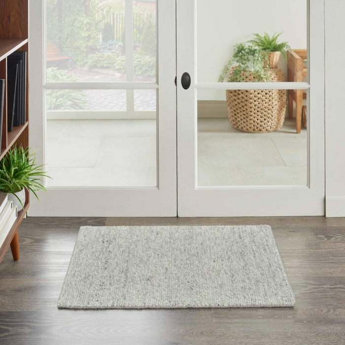Alanna Aln01 Silver Area Rug