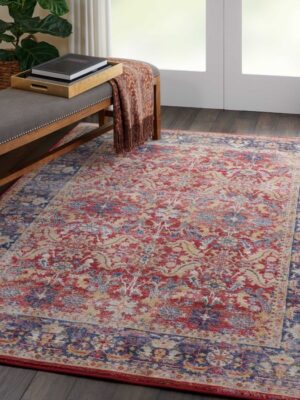 Ankara Global Anr02 Red Rug