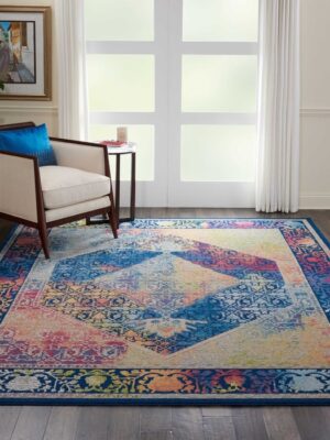 Ankara Global Anr04 Blue/Multicolor