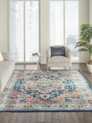 Ankara Global Anr11 Blue/Multicolor Rug
