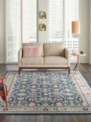 Ankara Global Anr13 Navy/Multicolor Rug