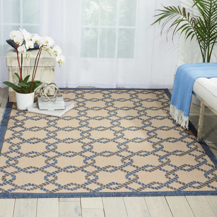 Caribbean Crb16 Ivory/Blue