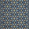Caribbean Crb07 Navy Outdoor Rug