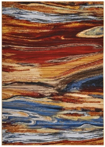 Chroma Crm04 Lava Flow Rug