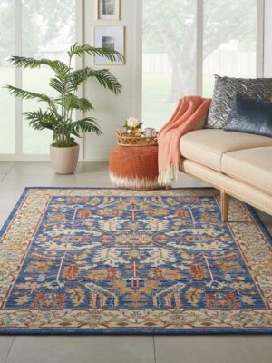 Majestic Mst02 Denim Blue Rug
