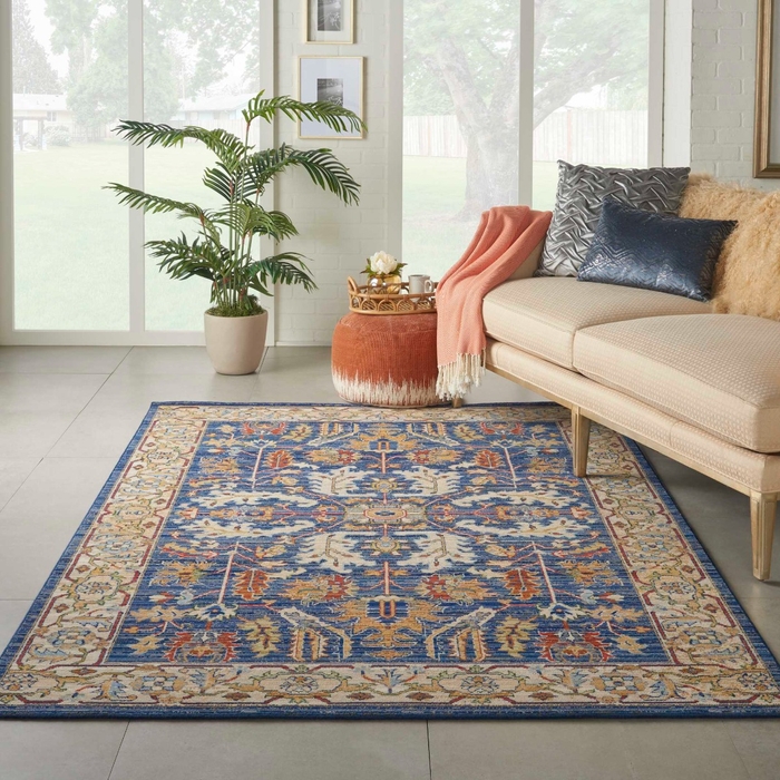 Majestic Mst02 Denim Blue Rug