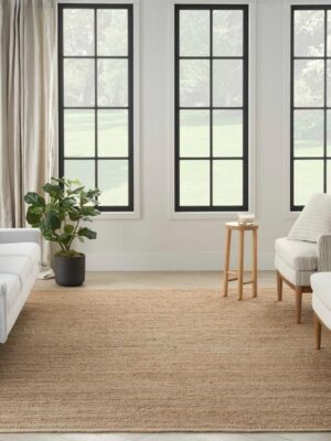 Natural Jute Njt01 Natural Area Rug