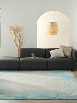Prismatic Prs22 Sea Mist Blue Rug
