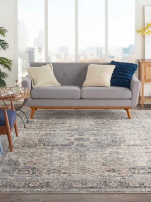 Quarry Qua07 Beige/Grey Rug