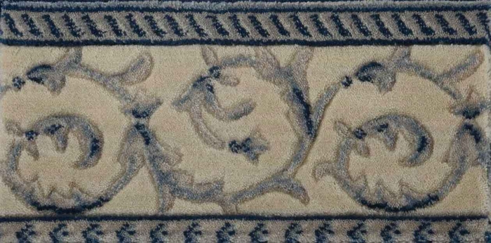 Somerset Scrollwork St02 Blue/Multicolor Border