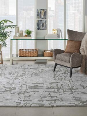 Symmetry Smm03 Ivory/Taupe Rug