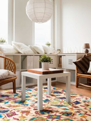 Vibrant Vib08 Ivory Rug