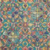Vibrant Vib08 Teal Rug